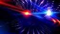 Red and blue lights abstract wallpaper