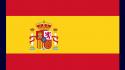 Spain flags nations wallpaper