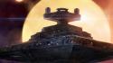 Star wars movies futuristic science fiction artwork destroyer wallpaper