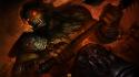 Video games world of warcraft artwork grom hellscream wallpaper