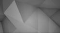 Abstract minimalistic grayscale geometry digital art triangles wallpaper