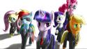 Applejack pony: friendship is magic mane 6 wallpaper
