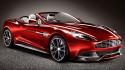 Aston martin vanquish cars red wallpaper