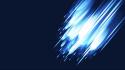 Light abstract blue rays wallpaper