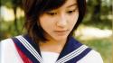 School uniforms japanese asians sailor maki horikita wallpaper