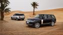 Cars desert ride range rover wallpaper