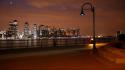 Cityscapes night lights urban cities wallpaper