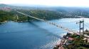 Fatih sultan mehmet bridge istanbul turkey bosphorus cities wallpaper