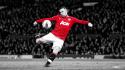 Hdr photography wayne rooney manchester united football wallpaper