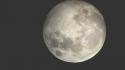 Moon gray nature outer space simple wallpaper