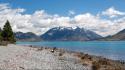 New zealand landscapes mountains natural scenery nature wallpaper