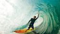 Waves surfers wallpaper