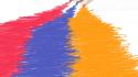 Armenia colored pencils colors lines macro wallpaper