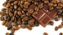 Chocolate coffee beans food wallpaper