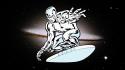 Comics silver surfer collage sombrero galaxy wallpaper