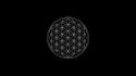 Truth one flower of life sacred geometry wallpaper