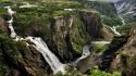 Landscapes nature trees canyon falls waterfalls rivers wallpaper