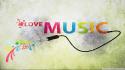 Love music wallpaper