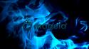Blue fire mageia wallpaper