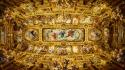Paris paintings interior opera ceiling grand wallpaper