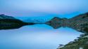 Switzerland lakes hdr photography reflections blue skies wallpaper