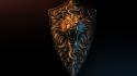 Video games lions dark souls shields 2 wallpaper