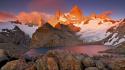 Argentina los glaciares national park mount patagonia wallpaper