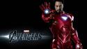 Iron Man In The Avengers wallpaper