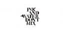 Water minimalistic typography ink wallpaper