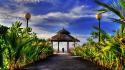 Welcome Paradise Hdr Hd wallpaper