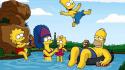 Cartoons the simpsons drawings television wallpaper