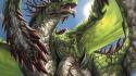 Fantasy dragons artwork wallpaper