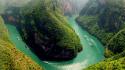 Mountains landscapes nature china rivers wallpaper