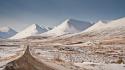 Mountains landscapes snow europe iceland roads wallpaper