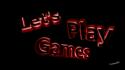 Video games black red background colors play wallpaper
