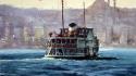 Cityscapes turkey artwork turkish istanbul cities steamship paintwork wallpaper