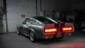 Muscle cars ford shelby taillights garage ameerican wallpaper