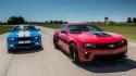 Track zl1 ford shelby front view gt500 wallpaper