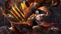 Video games hades god of war 3 kratos wallpaper