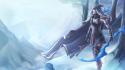 Ashe the frost archer game characters freljord wallpaper