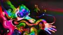Abstract colorful art wallpaper
