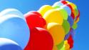 Colorful balloons wallpaper