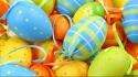 Easter eggs bright wallpaper