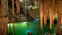 National geographic cave cenote climbing light wallpaper