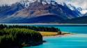 New zealand forests landscapes mountains nature wallpaper