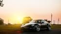 Porsche 911 sun cars skies street wallpaper