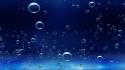 Water bubbles background wallpaper
