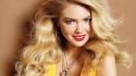 Kate upton blondes celebrity long hair necklaces wallpaper
