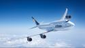 Aircraft aviation lufthansa boeing 747-8i 747-8 wallpaper