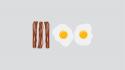 Bacon breakfast eggs wallpaper